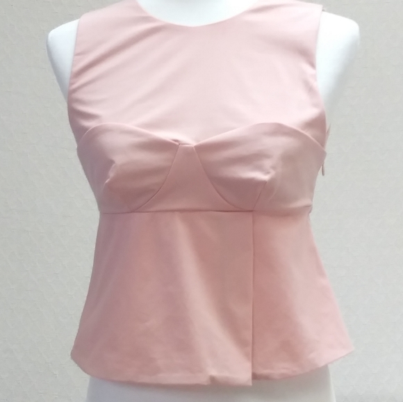 Zara Trafaluc Collection Blush Pink Sleeveless Top - Picture 7 of 9